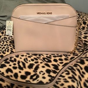 Michael Kors Powder Blush crossbody purse